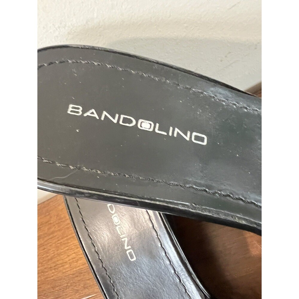 BANDOLINO dalbright Women 7 M Black Slide Sandal Lightweight Wedge Heel Slip On - Picture 3 of 6